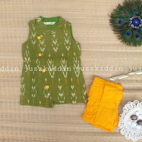 Cotton Green Kurta