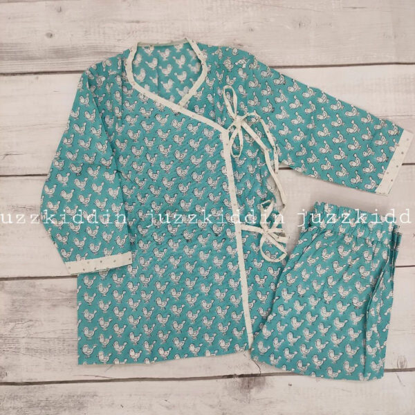 Blue Cotton Kurta