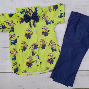 Minion Printed Shirt & Pant