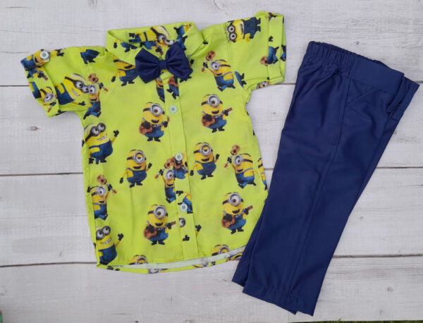 Minion Printed Shirt & Pant