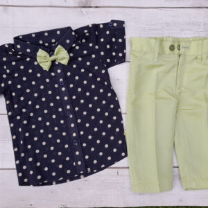 Navy-Blue-Polko-Dots-Shirt-And-Pant